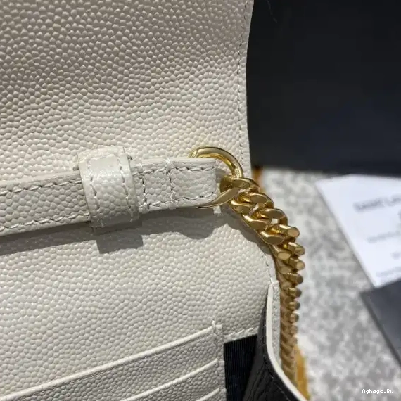 CHAIN CASSANDRE MATELASSÉ YSL WALLET 0516